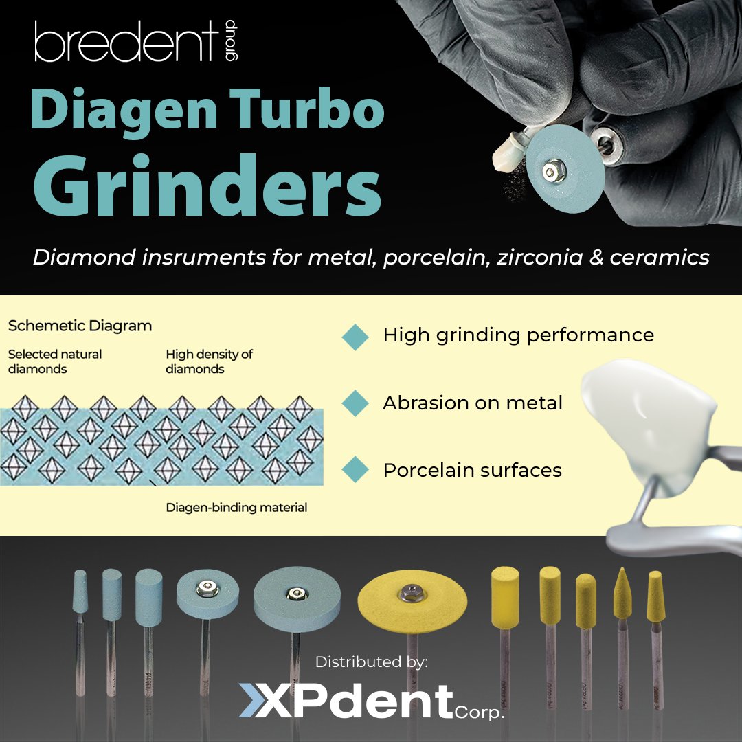 xpdent's tweet image. Start 2026 with Bredent Diagen Turbo Grinders + Final Sale Products 🦷

📣 Get 26% OFF for a limited time! ⏱

Use promo code: DIAGEN26

+50% OFF on Final Sale Products

Learn more on our website👇
xpdent.com/blog/start-202…

#xpdent #bredent #bredentgroup #dentalburs #dentaldiscs