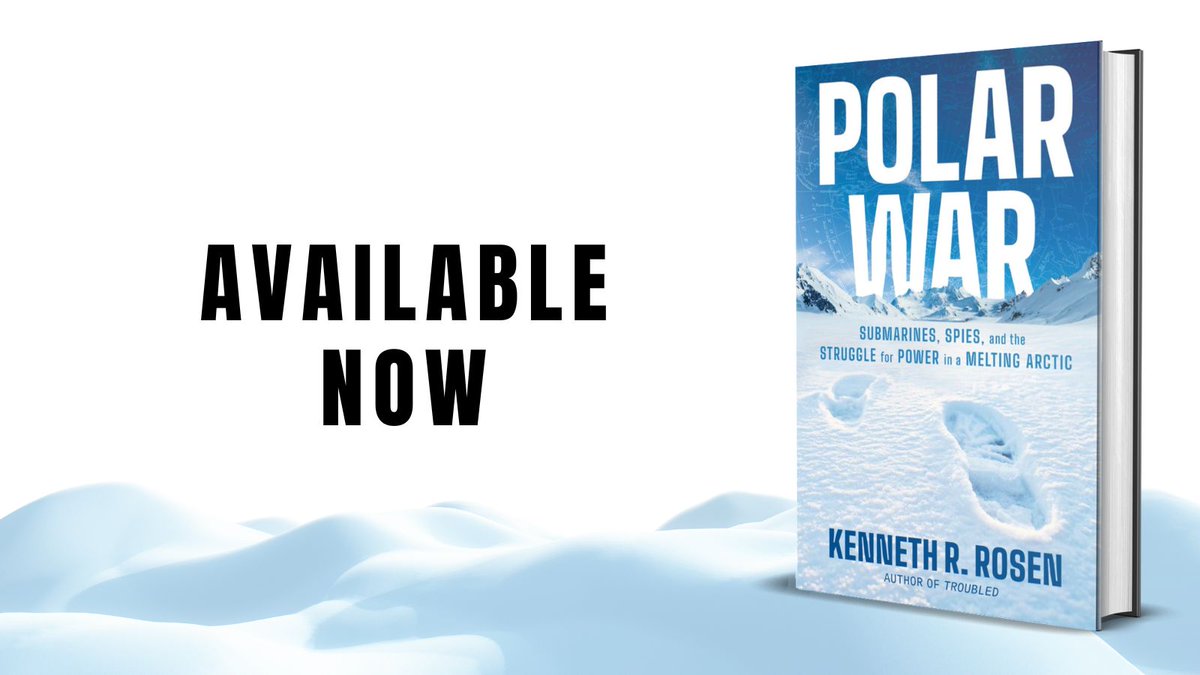 What happens when climate change collides with global ambition? Kenneth R. Rosen’s POLAR WAR answers with real stories from the Arctic frontlines.

Available now: bit.ly/48RaU5n