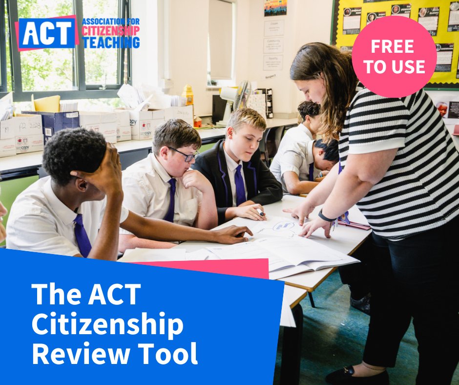 ACitizenshipT's tweet image. Want to strengthen your Citizenship teaching? Use our free Citizenship Review Tool to get a detailed report on your current strengths and areas for improvement. 

Try it here: teachingcitizenship.org.uk/citizenship-re… 

#TeachingCitizenship #EdChatUK
