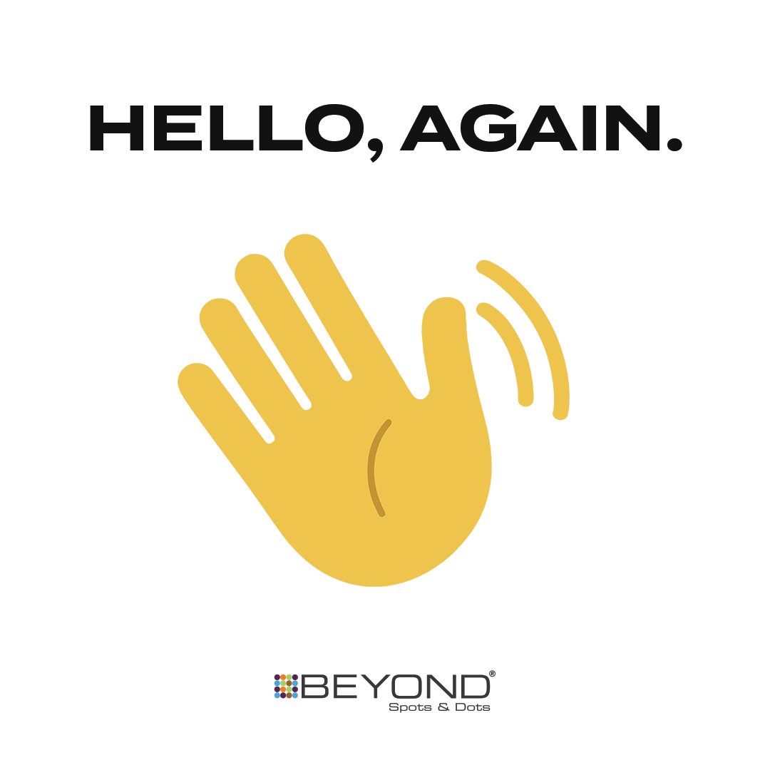 Allow us to reintroduce ourselves 👋

We’re Beyond Spots &amp; Dots – a communications agency with nearly 20 years of experience helping brands stand out beyond the noise. 🔊

As we head into a milestone year, we’re bringing fresh ideas, proven strategy, and the same commitment to