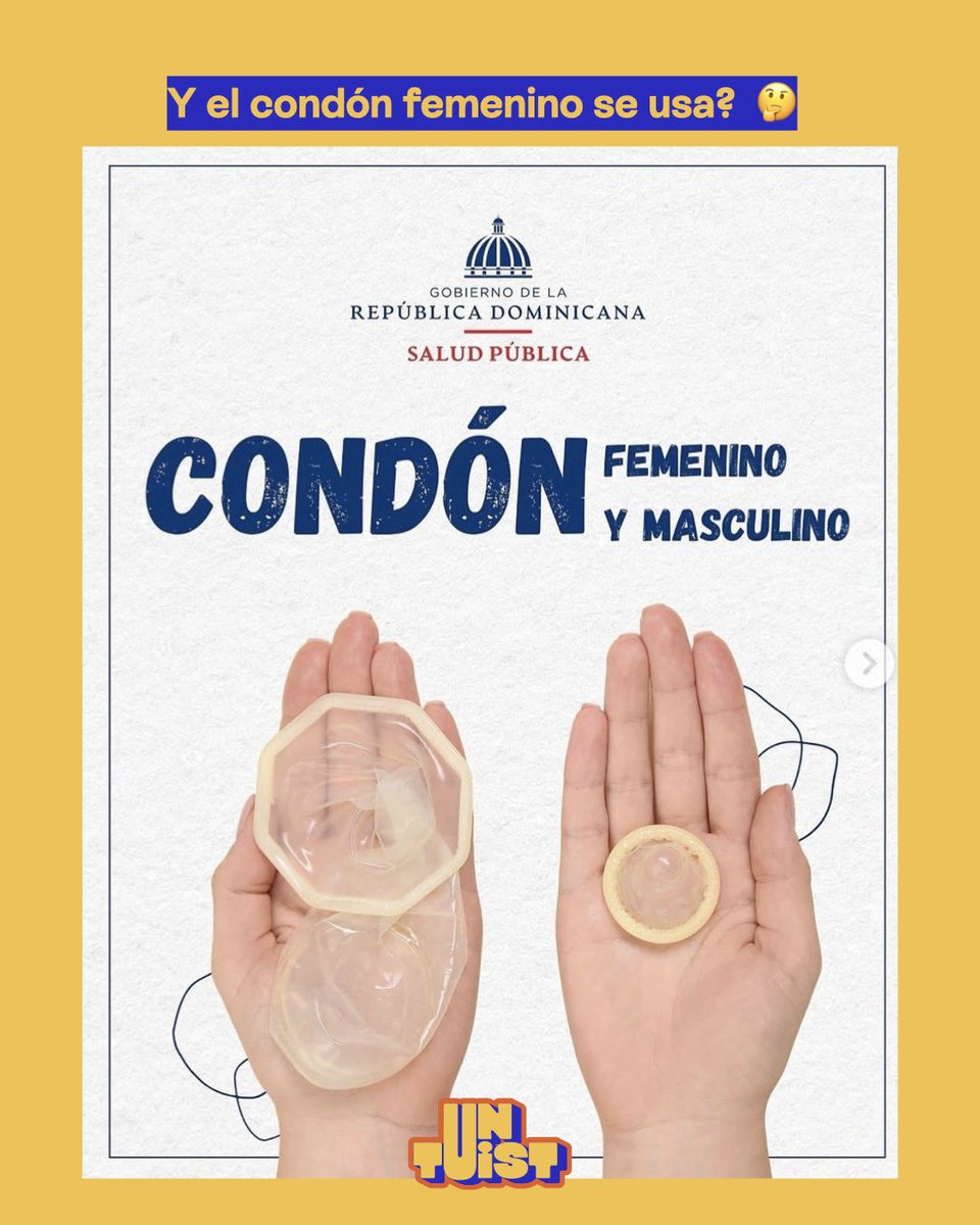 untuist's tweet photo. Nuevo decreto sobre el uso de condones, ahora también femenino, Lo han usado?👀👇🏼 https://t.co/DREH53TojM