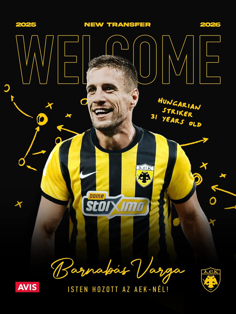 Μόλις έσκασε...
#aekfc