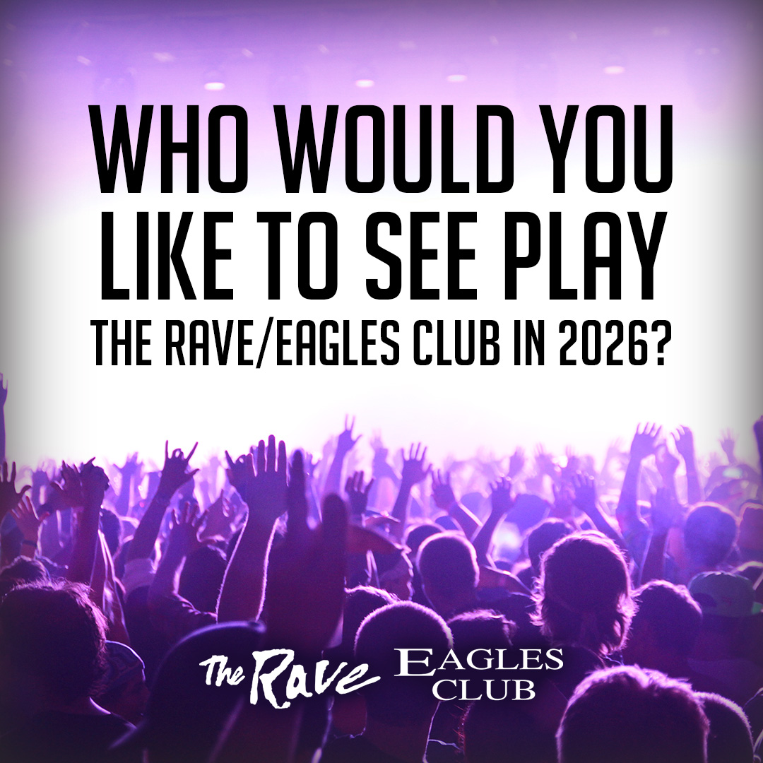 therave's tweet image. Okay, Milwaukee. Now's your time to shine ✨ Who do YOU want to see take our stage this year? Let us know in the comments ⬇️