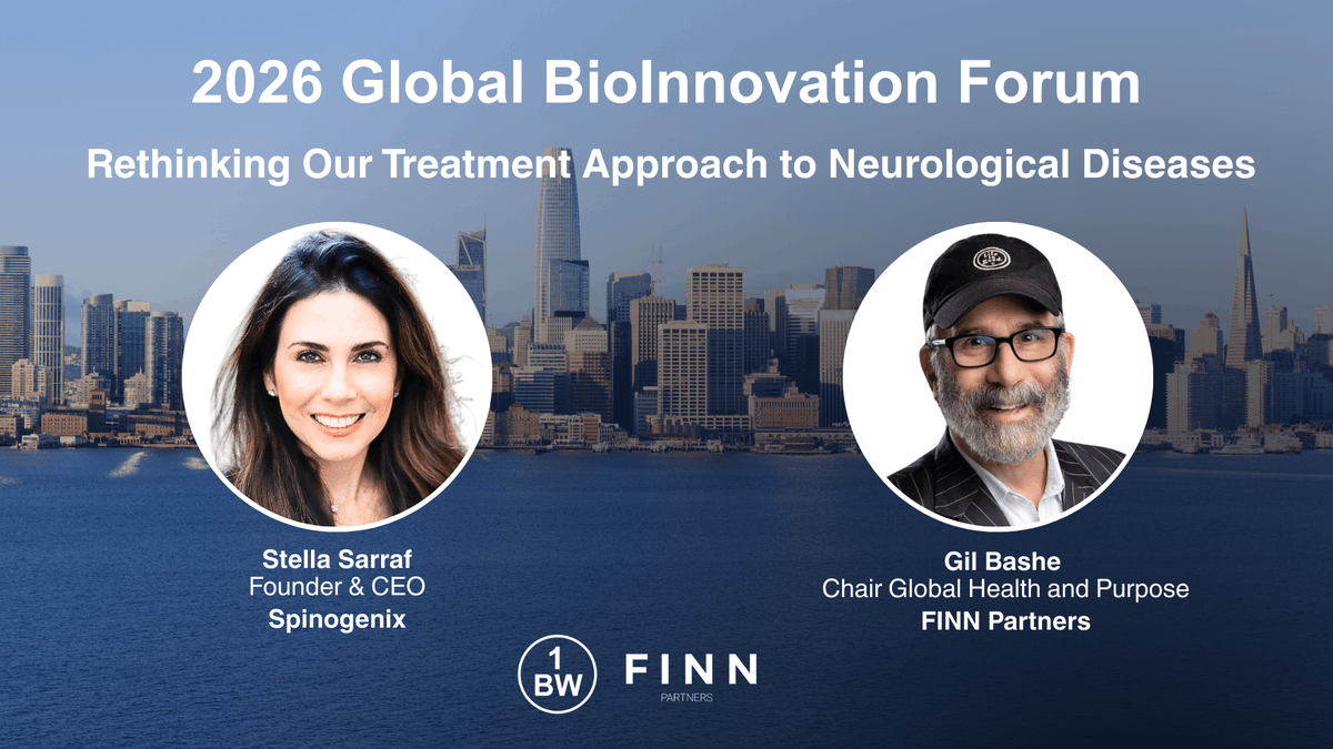 Spinogenix will participate in the Global BioInnovation Forum during the JP Morgan Healthcare Conference, taking place virtually on Jan 13, 2026. We look forward to joining a global conversation on the future of health. Thanks to FINN Partners, Gil Bashe, and 1BusinessWorld.