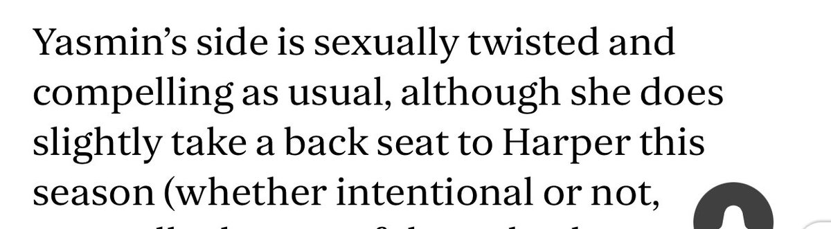 wasitsmthnisaid's tweet image. THANKGYA #HARPERSHOW #THEREISONLYONELEAD