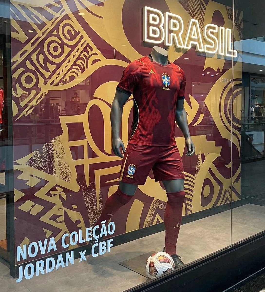 ⚠️ A Nike está considerando vender o uniforme vermelho cancelado da Seleção Brasileira para recuperar custos, já que uma grande quantidade de estoque foi produzida antes da decisão de cancelamento.

🗞️ <a href="/Footy_Headlines/">Footy Headlines</a> 
📸 IA