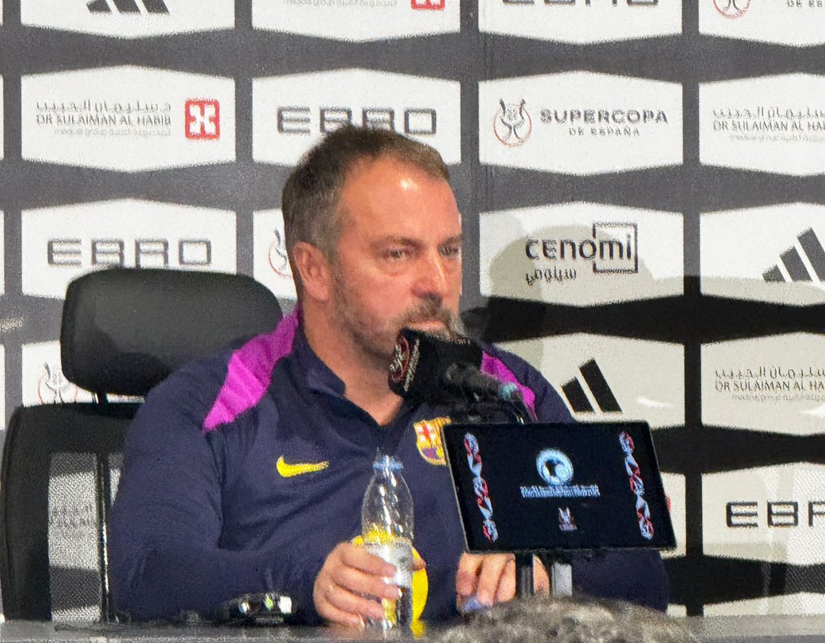 sports_tourism_'s tweet image. هانز فليك في المؤتمر الصحفي :
هانز فليك مدرب #برشلونة في المؤتمر الصحفي:  كنا هنا في العام الماضي. نحن بحاجة لتحقيق اللقب مرة أخرى
بطولة #السوبر_الإسباني مختلفة تمامًا عن السوبر الألماني. خصمنا لديه لاعبين جيدين، ونحن نملك لاعبين يتمتعون بسرعات مميزة، نعرف نقاط قوتنا، ونسعى…