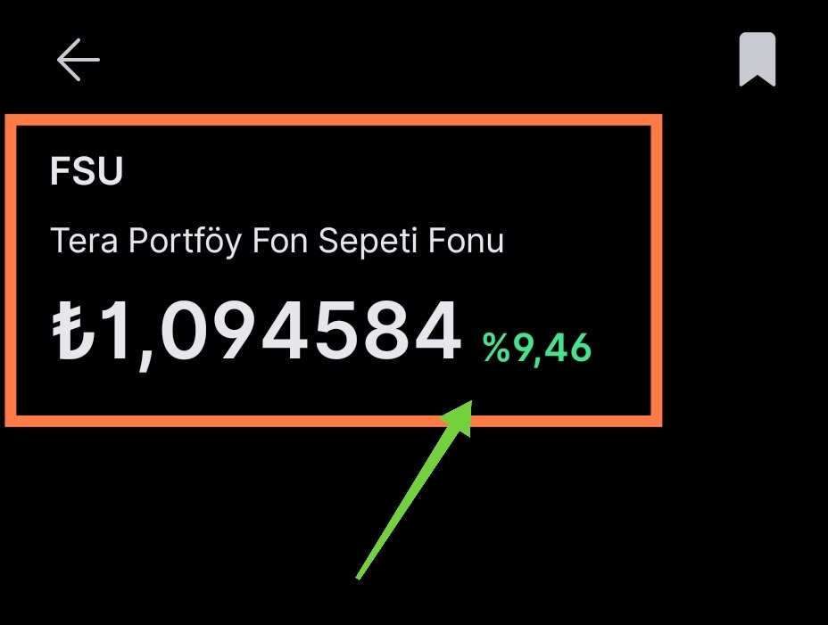 🚨 FSU TERA PORTFÖY FON SEPETİ FONU 

🔹Fiyat: 1.094
🔹Toplam Getiri: %9.46 ✅
🔹Günlük Getiri: %0.88 🔥
🔹Yatırımcı Sayısı: 11.400. 🔻

#Fsu sert atakla yüksek kapanış yaptı. 

Yatırımcılar mutlu 😎

#Tera #Tly #tp2 #fon #fonsepeti 

**Görsel Midas uygulamasından alınmıştır**