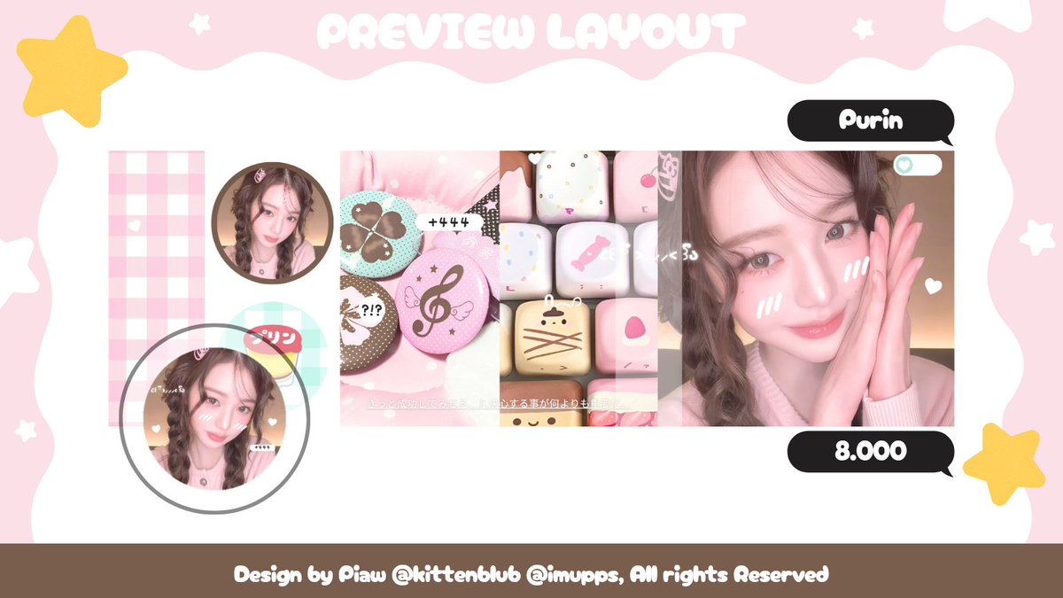 kittenblub's tweet image. (+)

🍮💬 Help RT { Any interaction are appreciated! 🎀}

Layout Wonyoung purin edition bisa ditake skrng melalui dm / tele yap __&amp;lt;🍡 #zonauang
