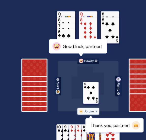 Handle128's tweet image. Welcome to Handle, the bridge app with a daily deal to test your card-play 🃏

Build your rating, move up the levels. Track your stats and compare with friends.

Play for free for 30 days! bit.ly/4atQhuK 

#Bridge #OnlineGame #OnlineGaming #CardGame #CardGames #Gamer