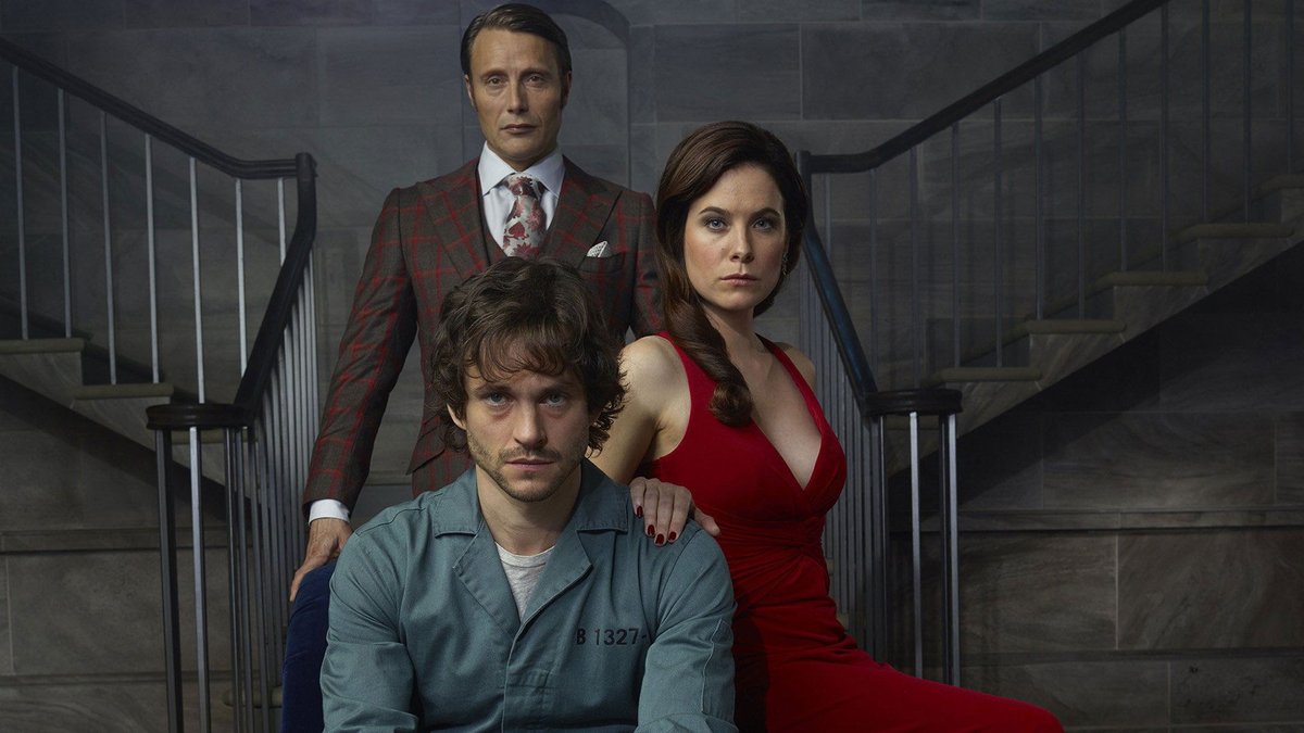flicklegame's tweet photo. 1/5 Hannibal isn't just a police procedural; it is a baroque masterpiece of high art and horror. 🦌

Developed by Bryan Fuller, this series is a fever dream exploring the seductive nature of evil through a lens of absolute aesthetic perfection.

Let's examine the deadly design. 🧵👇 #Hannibal #MadsMikkelsen #Cinematography #Flickle