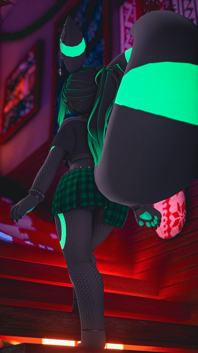 Tazzy_VR's tweet image. Stop looking at my tail~