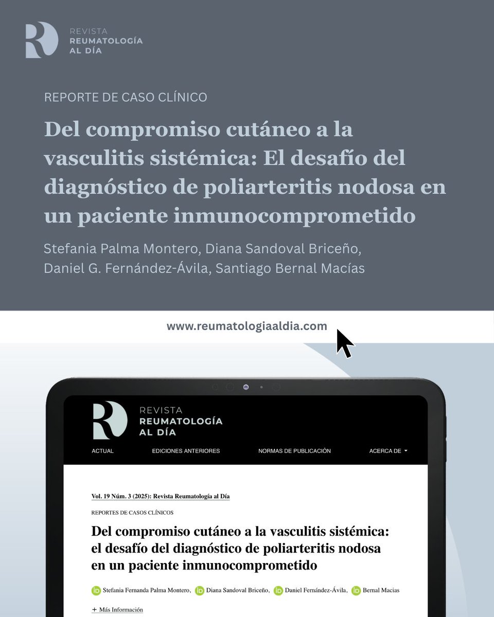 Revista Reumatología al Día tweet media