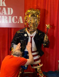 He literally asked people to sacrifice their children to prove their loyalty to him. That's more in line with a narcissist than a secure god. 
No wonder MAGAs love the OT (and ignore the NT) so much. Rereading the first five books reminds me a lot of Trump. No wonder they do this