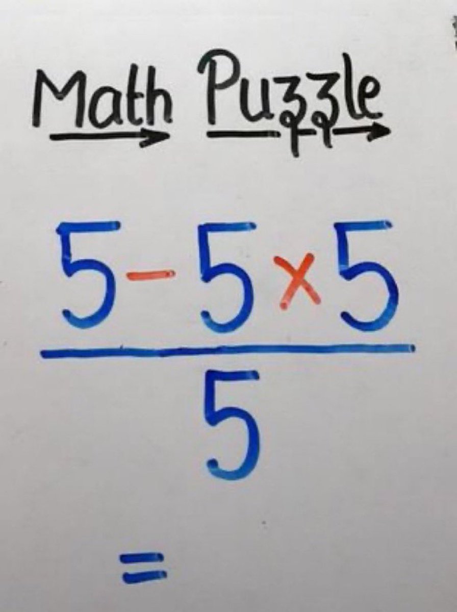 krissyHannre's tweet photo. Anyone who can solve this math puzzle should reply me with the answer? https://t.co/YRU9h6HwKN