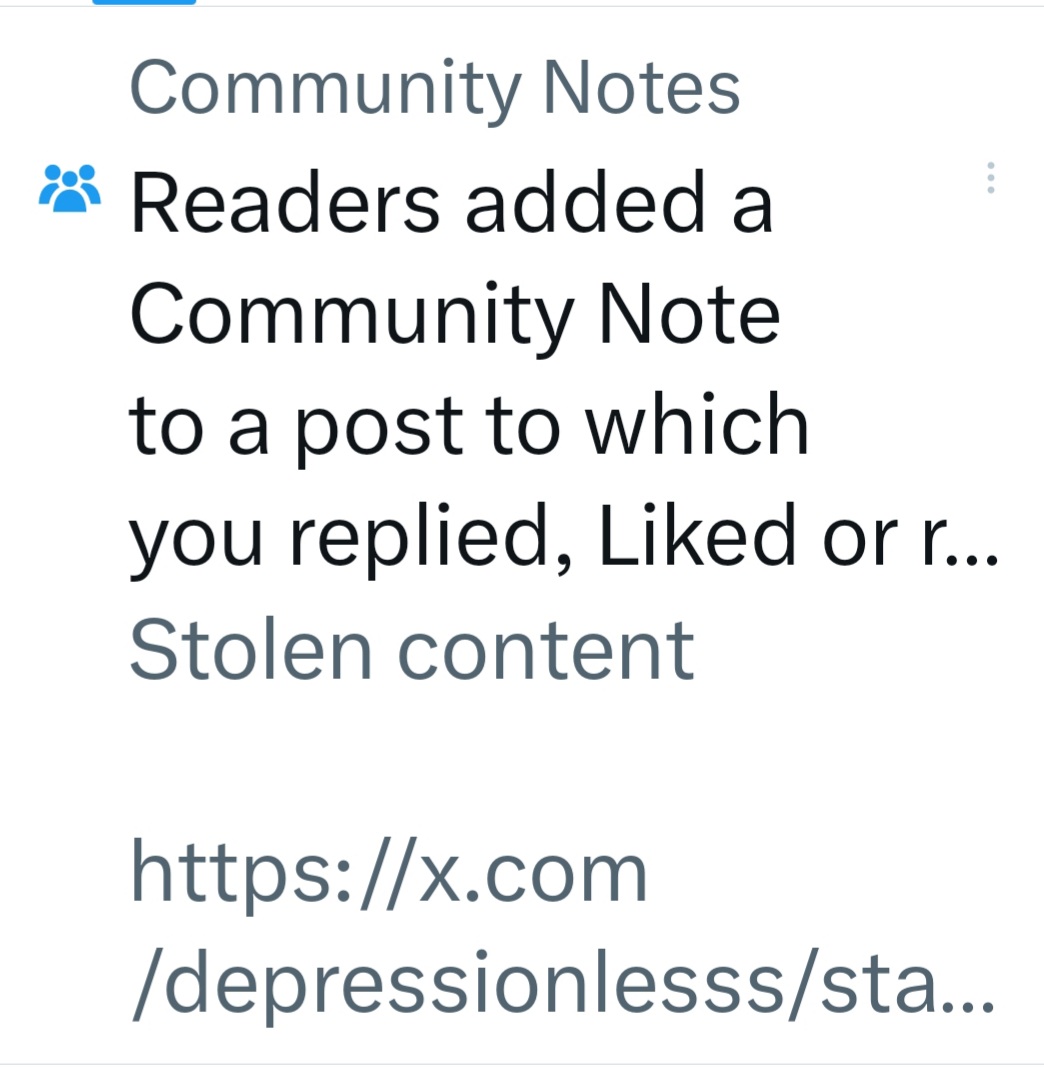 Fear of the X Moderators !
That every post I comment on or give a Thumbs Up to, will be slammed upon by a Community Note.
Very Scary Stuff ...
#CommunityImpact
#CommunityNews
#elongate
#น้องเรนนี่
#neige