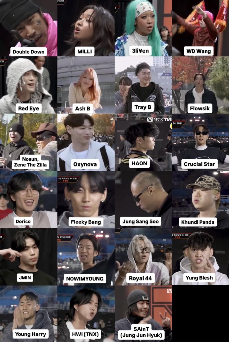 #SMTM12 Contestants we spotted in this trailer …