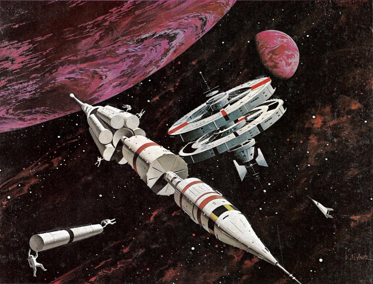 70s Sci-Fi Art tweet media