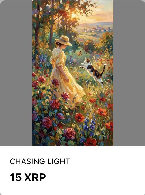 LenaMVierre's tweet photo. GM My friends😍♥️

✨Chasing Light ✨

15 #XRP 

Link ☺️
https://t.co/hLn8wu550R

#XRPCommunity #NFTCommunity https://t.co/IxMivoWUkY