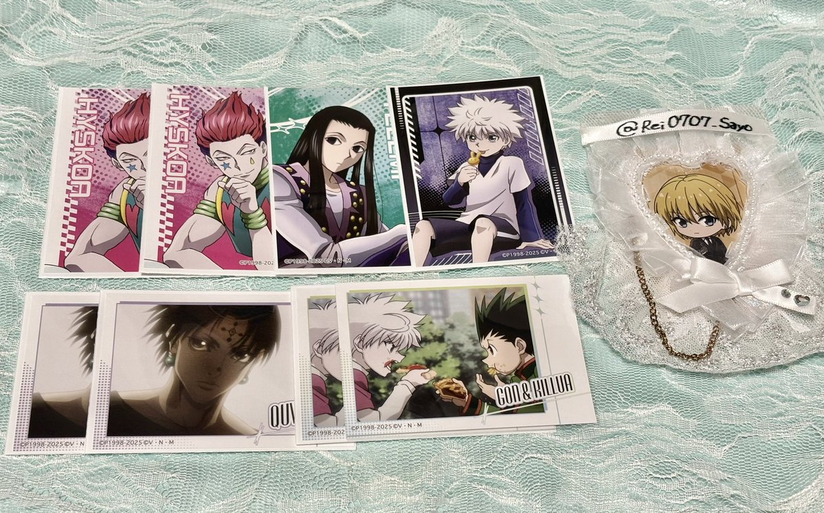 HUNTER×HUNTER クラピカ ブロマイドコレクション HUNTER×HUNTER ブロマイド クラピカ No 17 ポストカード CURAPICA 旧