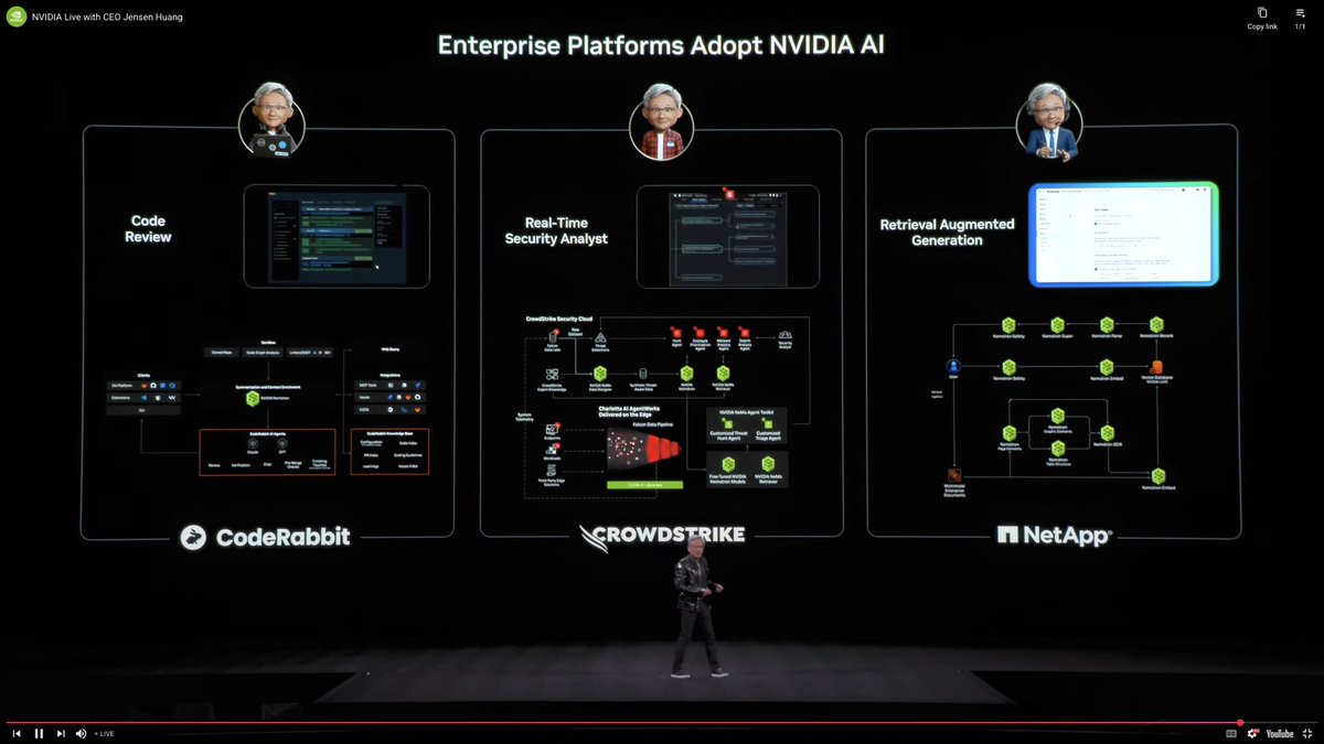 harjotsgill's tweet photo. “We are using CodeRabbit all over NVIDIA!” - Jensen at CES 2026 https://t.co/qHCFWrACT6