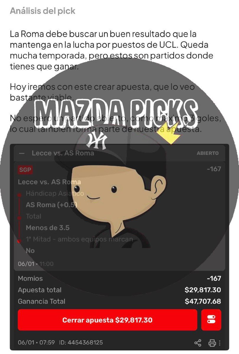 mazdapicks's tweet photo. Gallito VIP 🐓 ⚽️

Se mandan antes por acá 🔥

Grupo Free Telegram 👉🏻https://t.co/FaYMqmL1Mb
Grupo Free WhatsApp 👉🏻https://t.co/4u5q6nnE8u https://t.co/A4NndIJlhX
