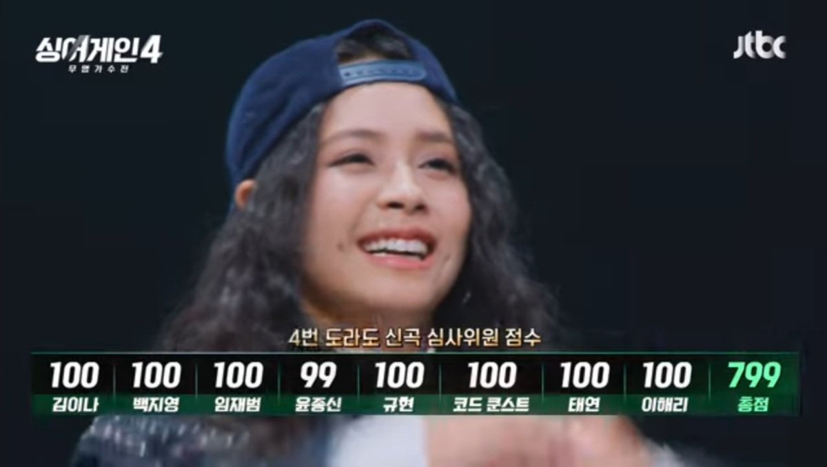 FreeourMahalima's tweet photo. SHE PROVES ONCE MORE! 

Gwyn Dorado came just one point shy of a perfect score, finishing with an outstanding 799. Daebak! 👏
Taeyon herself suggested she should join them, while judges applauded both her vocals and her expressive presence on stage. 🫶

Filipino Throat Chakra once again activated. 

#SINGAGAIN4 #GwynDorado