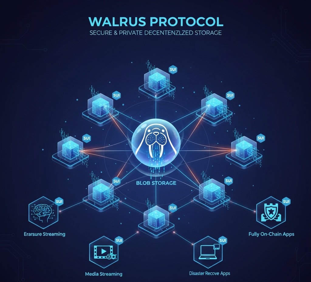 Walrus Protocol is making decentralized storage practical, not niche. Built  on Sui, it offers fast, low-cost, privacy-focused storage for enterprises,  media, and dApps. This feels less like a crypto experiment and more