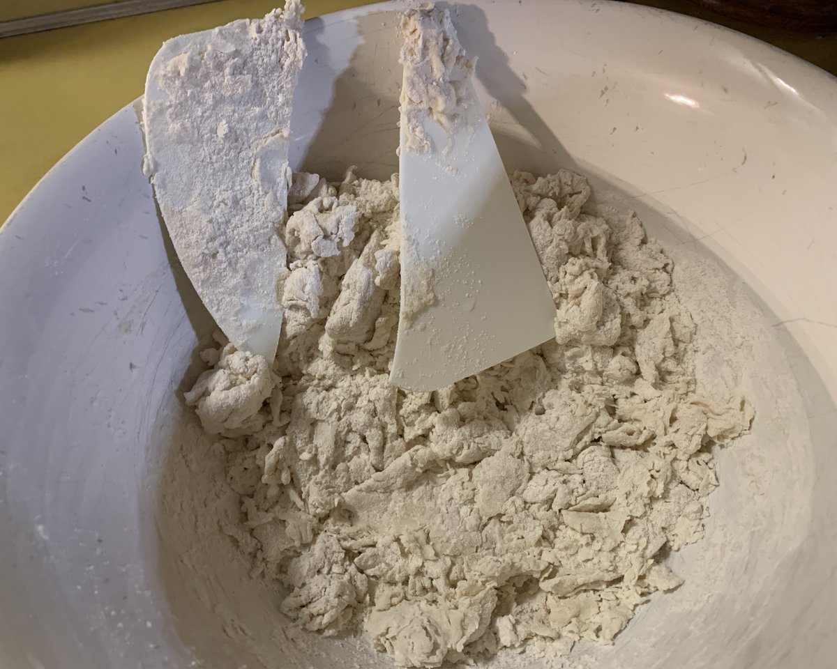 winenewsmaster's tweet image. My #dough scrapper that I got since before The Pandemic broke while I was mixing up a dough last night. I was sort of dumbfounded by the whole thing.