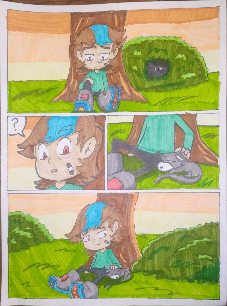 SuperJon64Ultra's tweet photo. Jasen meets Eclipse for the first time (Full Color) Jasen belongs to @LeoAnnnnne. Eclipse belongs to @Jeffrey27953836. #Hilda #hildatheseries #Eclipse #Jasen https://t.co/IgewkaA219