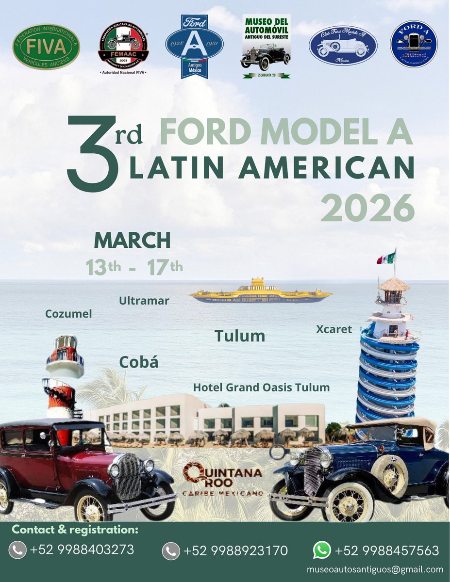 Museo del Automóvil Antiguo del Sureste tweet media