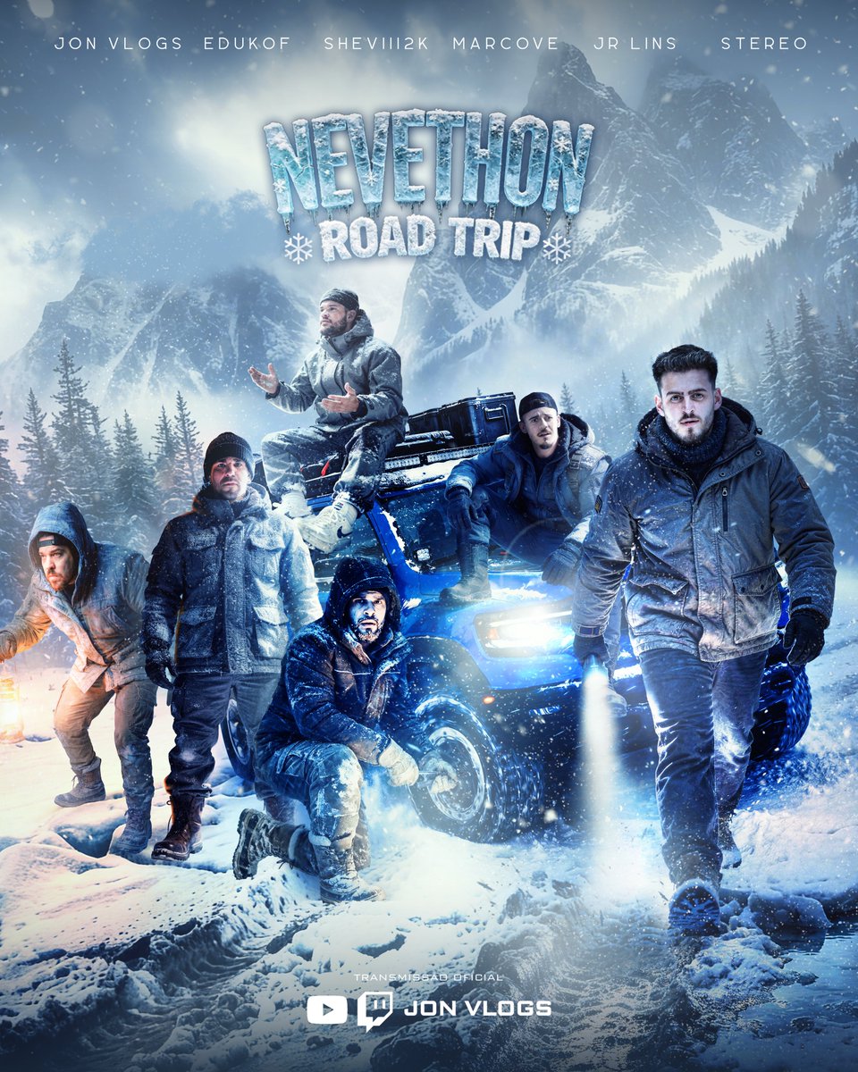 Jonvlogs's tweet image. ESTAMOS AO VIVO! 🇺🇸

Primeira live de 2026 começando na gringa finalizando os preparativos para o NEVETHON! 

Nosso subathon irá começar dia 08/01, esperamos vocês 🫶