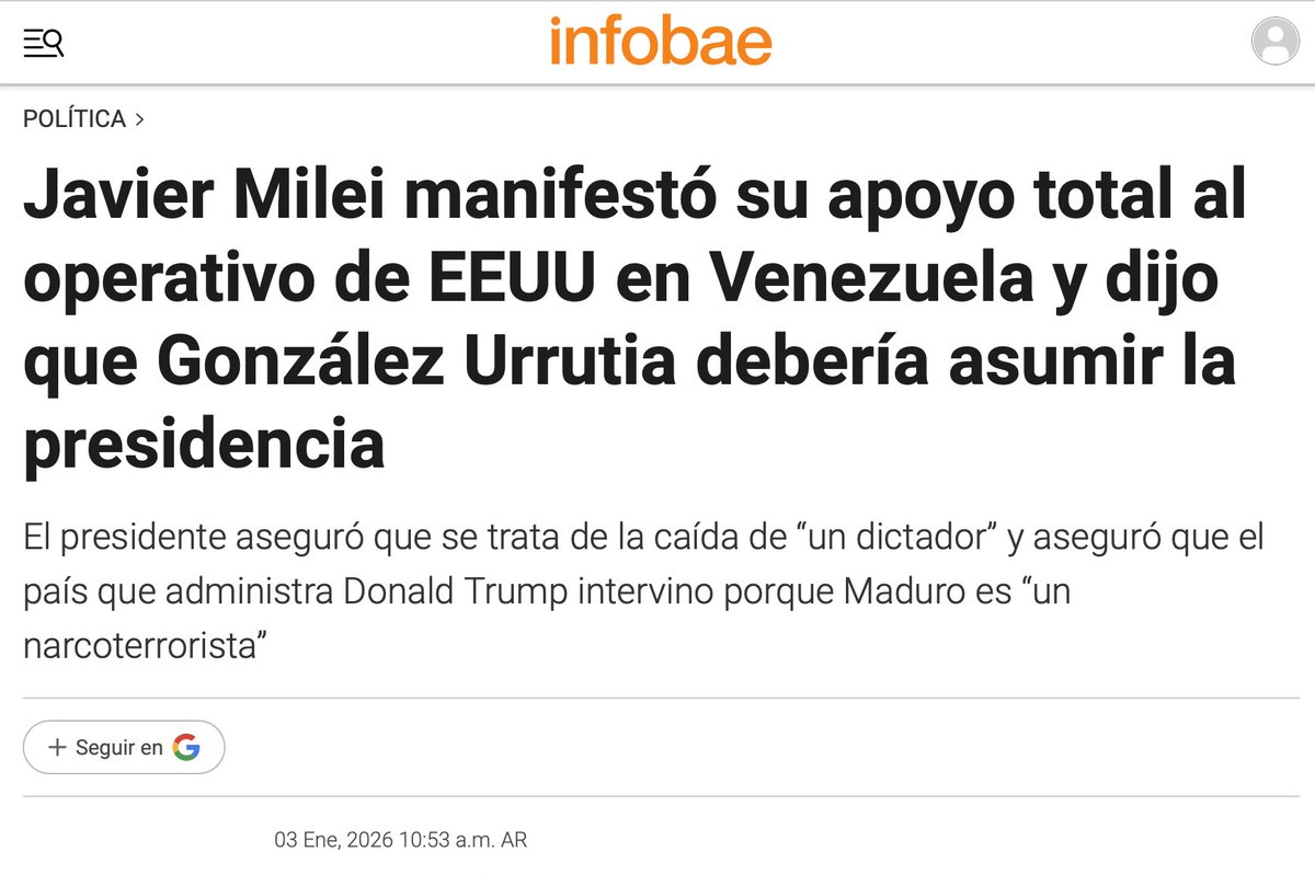 LucaRomero's tweet image. La política exterior de este gobierno es cualquier cosa menos seria. Un día sale Milei a promover a González Urrutia como el legitimo presidente de Venezuela, y a los 3 días, como Trump encaró para otro lado, salen a desmentir lo que sostenían 3 días antes. Insólito!
