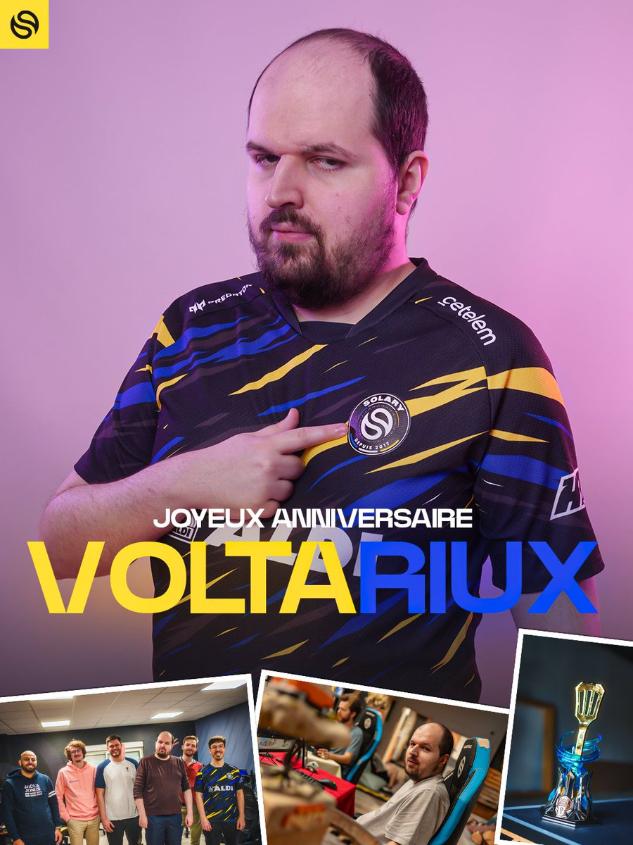 Notre sanglier Champion d'Europe souffle une bougie de plus aujourd'hui 🎂

Joyeux anniversaire <a href="/Voltariuxwow/">SLY Voltariux</a> 🐗💛💙