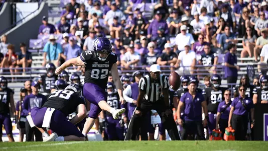 TransferPortal's tweet photo. Northwestern K Jack Olsen has entered the transfer portal, @PeteNakos reports.

Olsen was 19 of 21 on field goal attempts in 2025 with a long of 41 yards. Earned All-Big Ten honorable mention.

https://t.co/kSYG7dZ8sR https://t.co/eQISpcJyhs