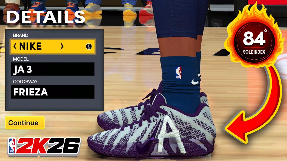 🧪 New Shoe Drop 🧪

Nike Ja 3 Frieza

youtu.be/3W64wHBEG6I

#thesolelab #solenation #nba2k26 #nba2k #nike #ja3 #jamorant #frieza