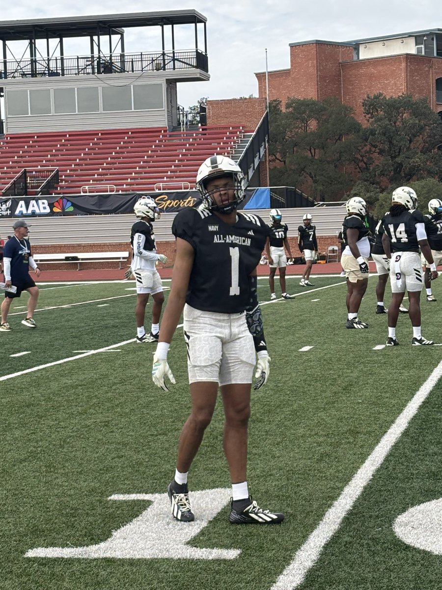 adamgorney's tweet image. Texas A&amp;amp;M signee Brandon Arrington looks like he could go in College Station right now.

Updates here:

on3.com/rivals/news/na…