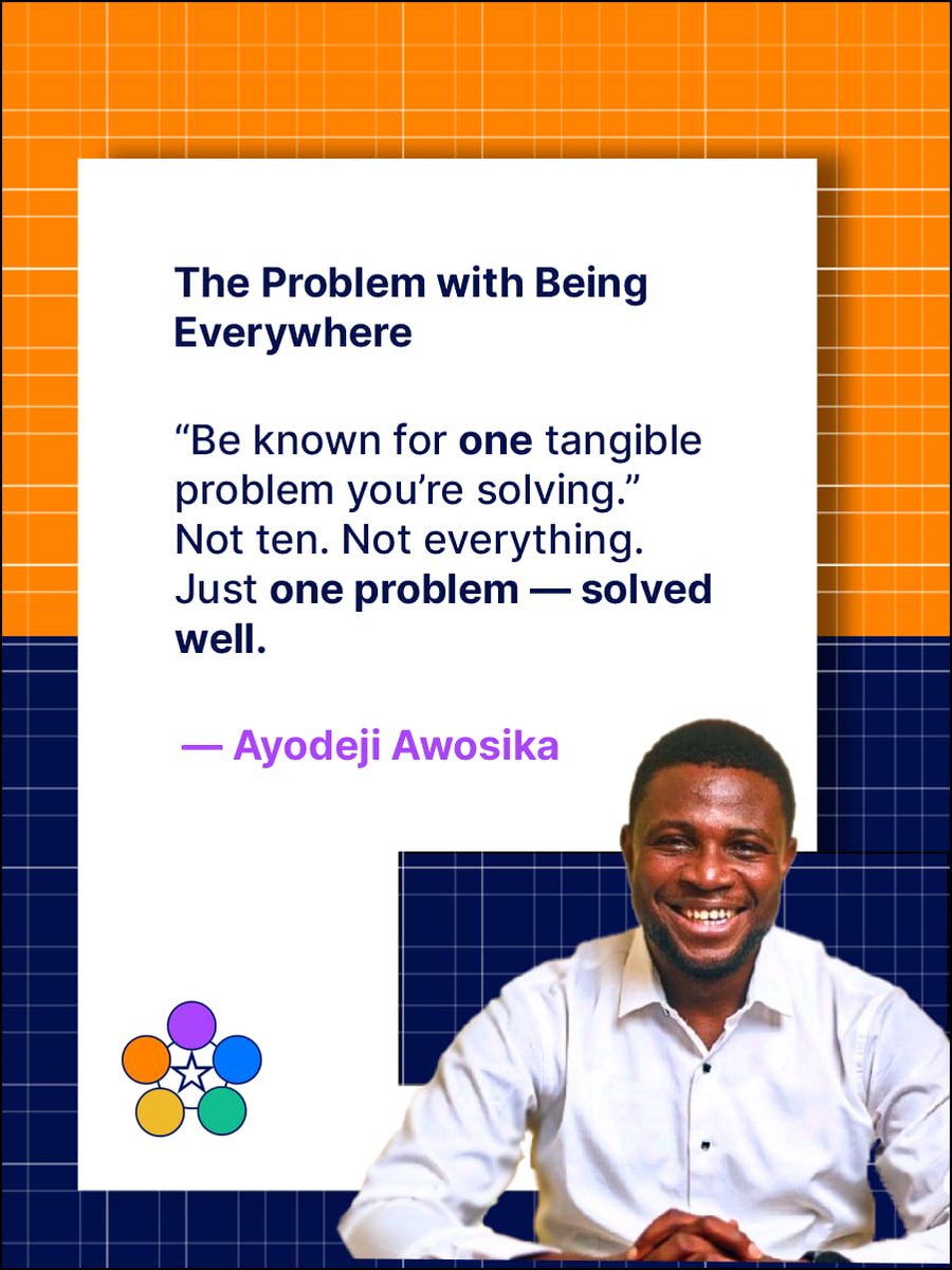 Being everywhere = being nowhere.

If you try to light 10 fires with 1 match, you’ll just end up in the dark.
In our last Space: <a href="/Ebunayo08/">Ebunayo.eth 🇳🇬</a> told us to stop trying to be everywhere &amp; solve one tangible problem exceptionally well first.

What’s your focus this year? 👇
#FurstSpark
