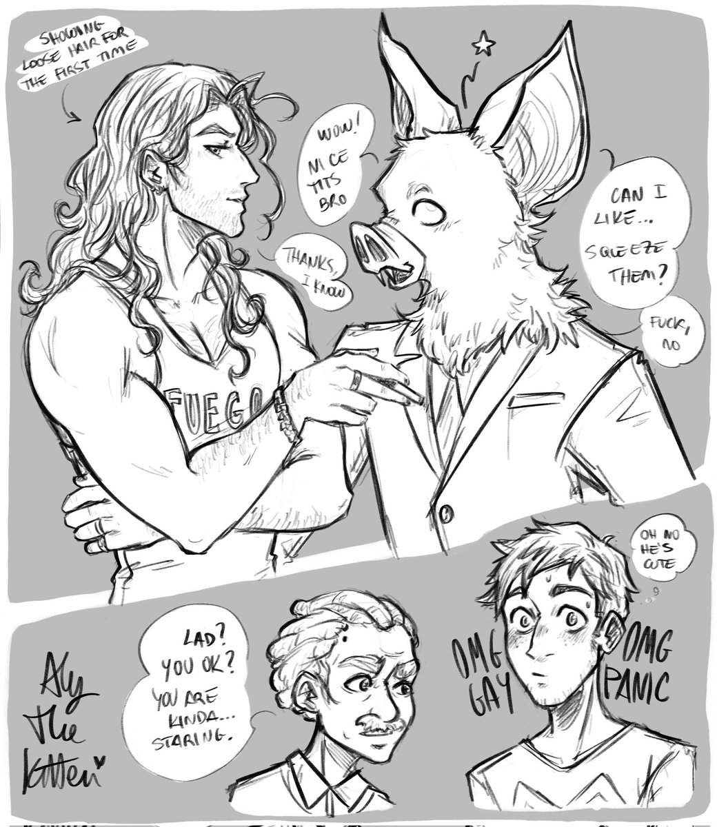AlyTheKitten ❤ KiriBaku 🧡 FlamBert 💙 tweet media