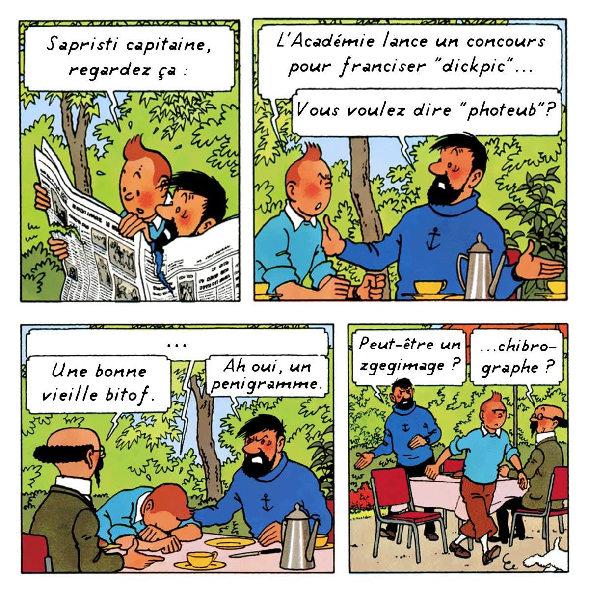 Dsl (merci aux amis pour les idées terribles)