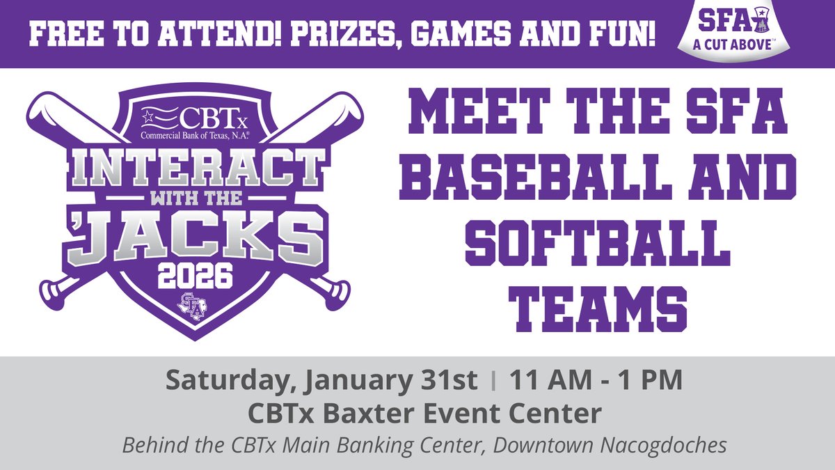 SFA Softball tweet media