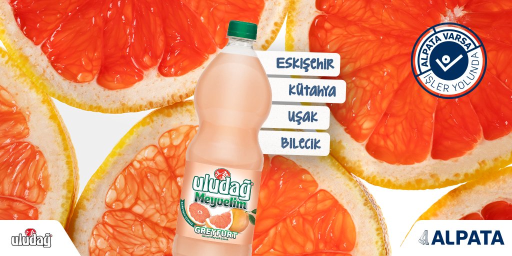 Meyvenin hafif ve ferah tadı, Uludağ Meyvelim ile keyifli anlarınızın benzersiz eşlikçisi olacak.

Alpata güvencesiyle Eskişehir, Kütahya, Uşak ve Bilecik’te her yerde.

#alpataileheryerde #Uludağ #Meyvelim #AlpataGüvencesiyle