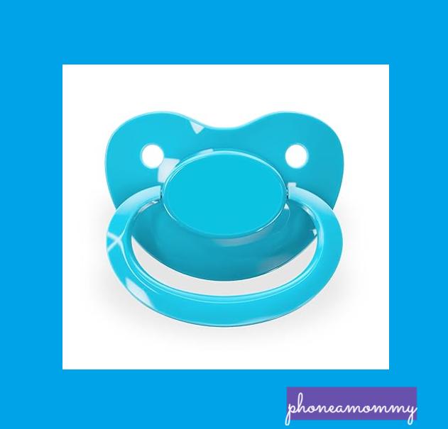 "No day is complete for a baby without some paci time." #abdl #abdlplay #adultbaby #abdlpacifier #ageplay #infantilism #ageregression #littlespace #phoneamommy 1-888-430-2010
