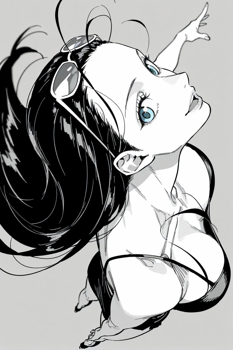 Nico Robin x Monochrome Manga style SFW
#ONEPIECE
