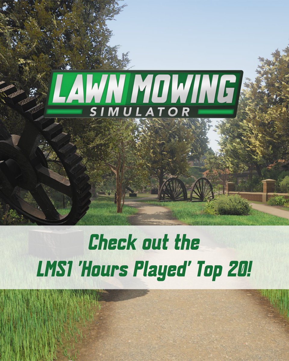 Lawn Mowing Simulator 🌱 Skyhook Games tweet media