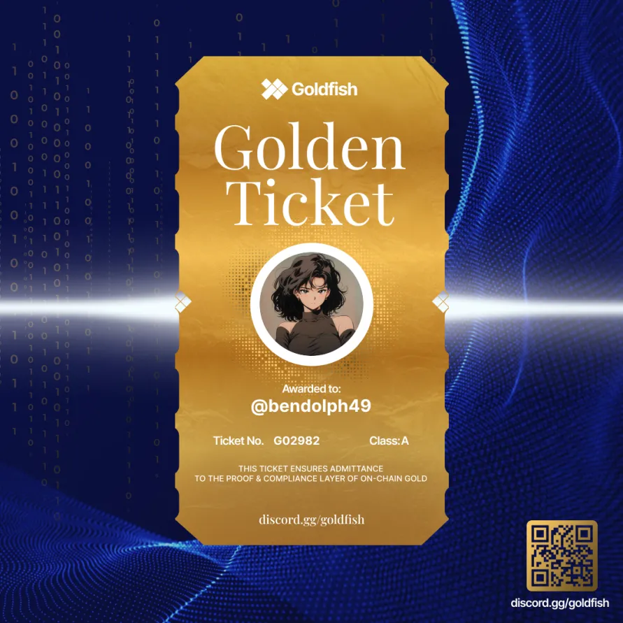 bendolph49's tweet photo. Over-collateralized gold, built for CT.

Golden Ticket in hand.

where? https://t.co/tUzgRK8Zpx https://t.co/M7TBJVjf69