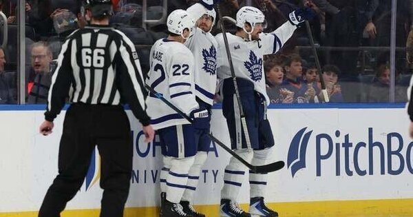Re_ye5's tweet photo. Auston Matthews sets a new franchise record as the Leafs' all-time leading goal scorer, but Islanders claim OT victory in a thrilling NHL night!     https://t.co/gIE7gWUSlU https://t.co/lgw8KbakLE