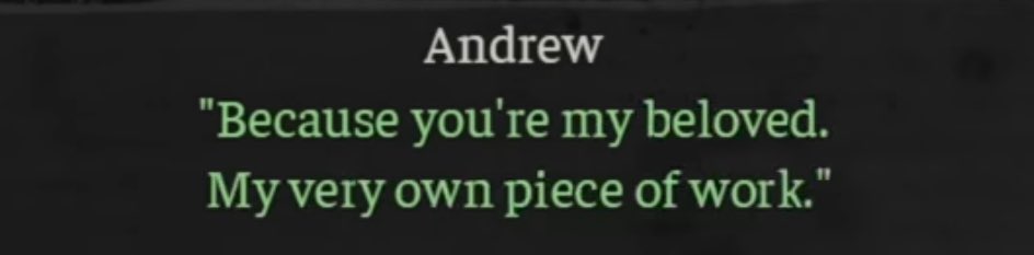 covertbonezone's tweet image. Andrew “I tell my girlfriend all of the things I really mean to say to my sister because I’m so normal” Graves.