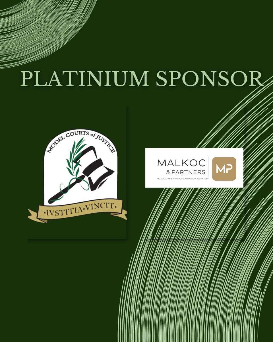 ModelCJ26's tweet image. Proud to present our Platinum Sponsor: Malkoç Law Firm ⚖️
A distinguished law firm with expertise in legal consultancy and litigation.
We extend our deepest gratitude for their valuable support.