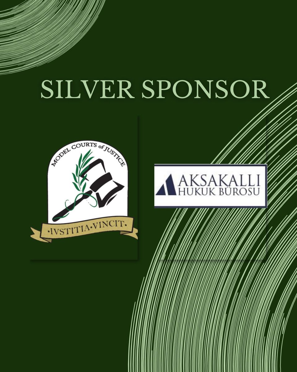 ModelCJ26's tweet image. Here is our Silver Sponsor: Aksakallı Law Firm ⚖️
A law firm with expertise in criminal law and litigation.
We extend our deepest gratitude for their valuable support.